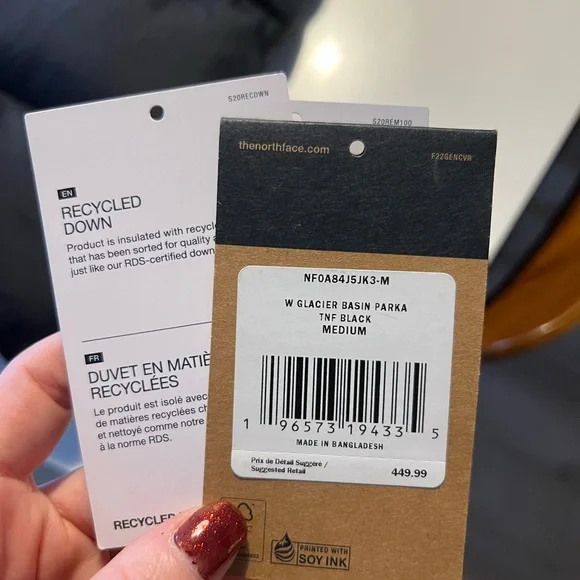 The North Face Glacier Basin Parka Jacket - Picture 16 of 16